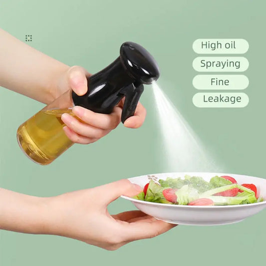 Oil Spray Bottle Atomized Oil Spray Bottle Press Open And Close Barbecue Camping Grilled Steak Vegetable Salad Kitchen Supplies
